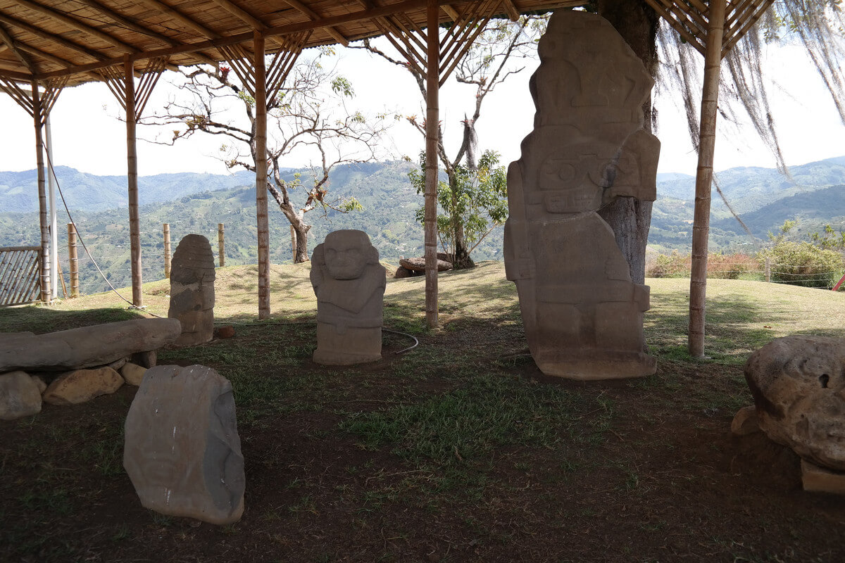 Archaeological park in San Agustin