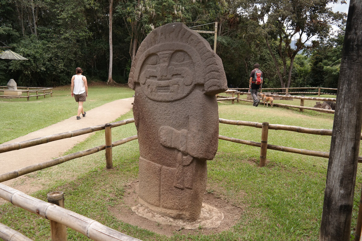 Archaeological park in San Agustin