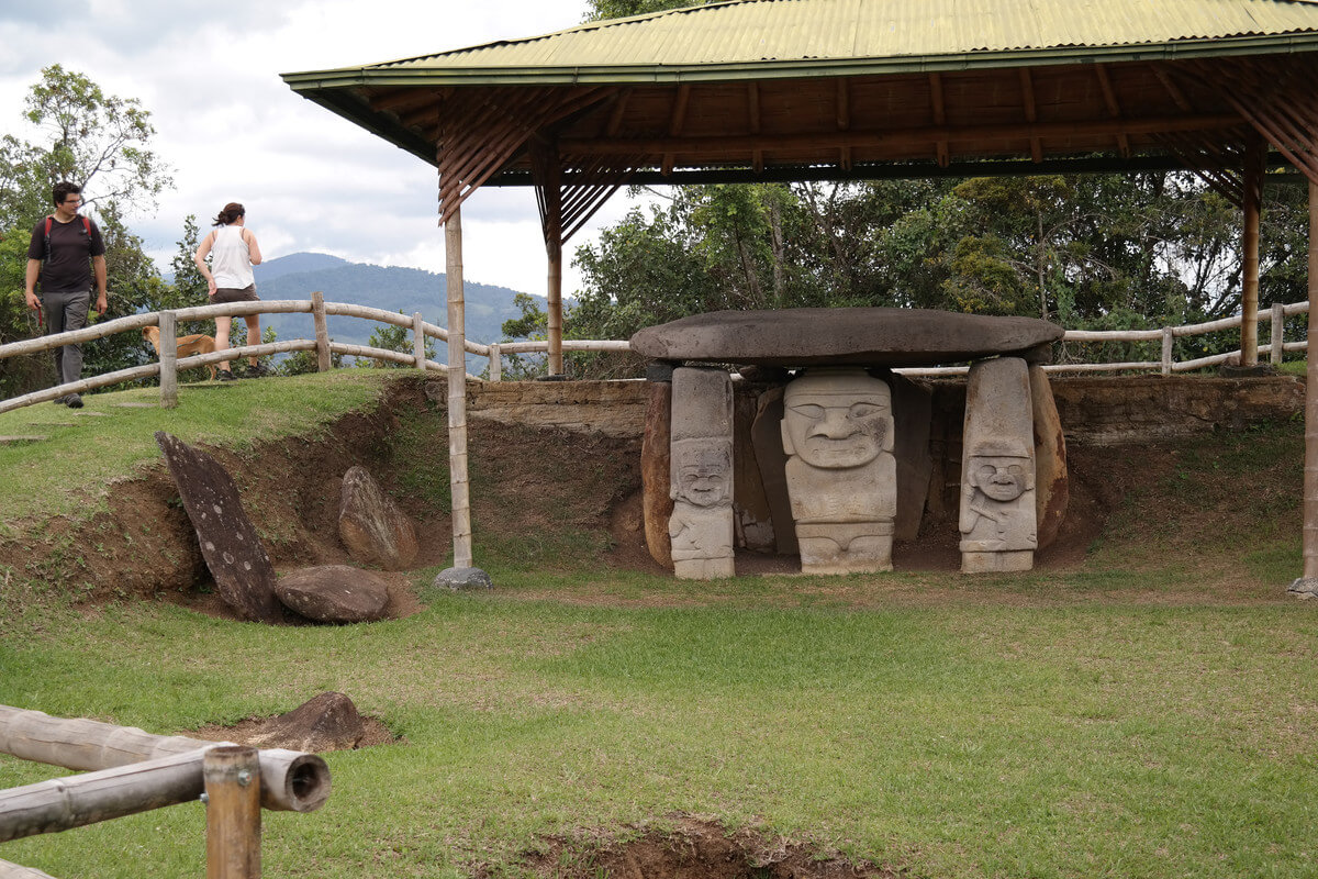 Archaeological park in San Agustin