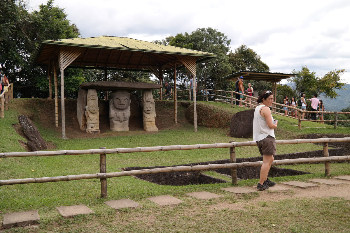 Archaeological park in San Agustin