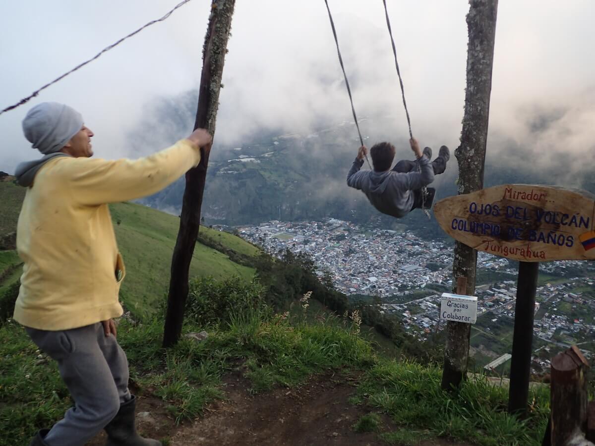 Rojelio and Micha At mirador Ojos del Volcan