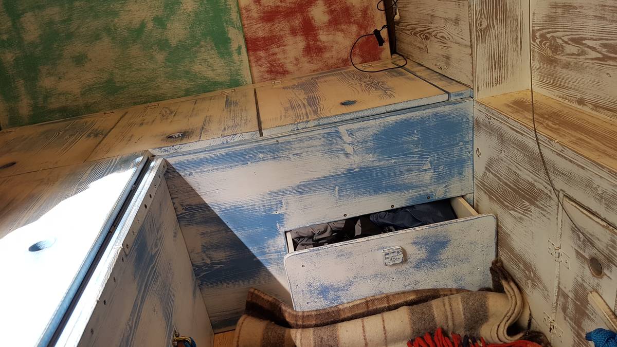 Schublade auf Räder