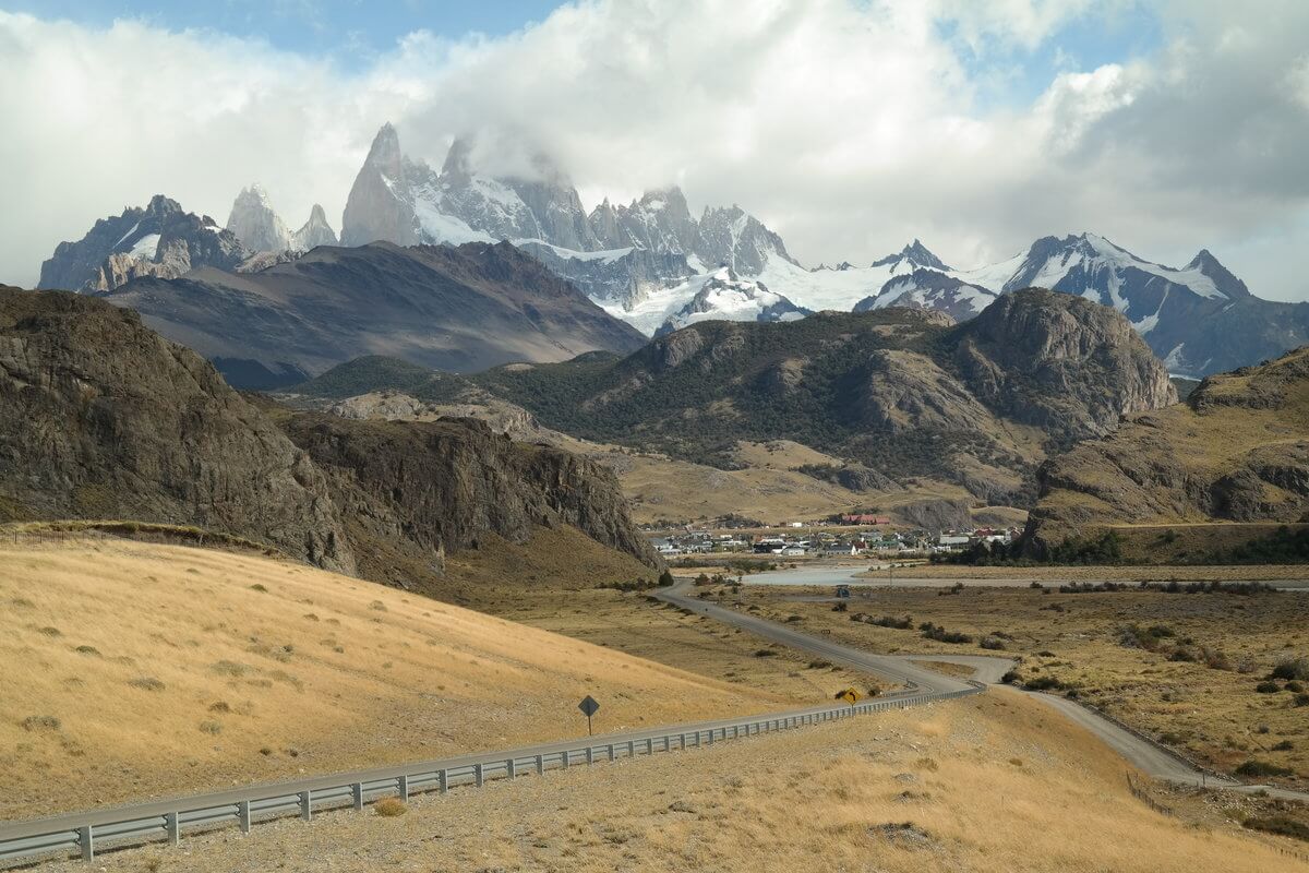 Driving to El Chalten