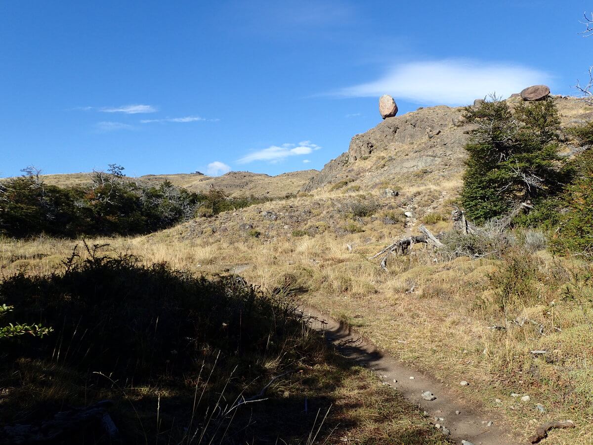 Sendero Loma del Pliegue tumblado