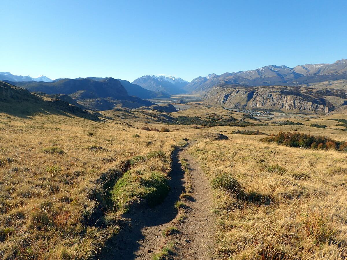 Sendero Loma del Pliegue tumblado