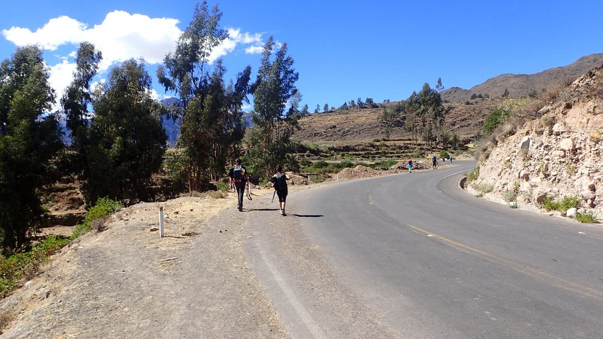 Colca Canyon first day treck