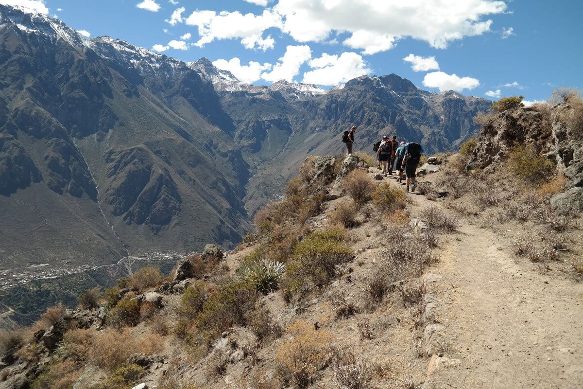 Colca Canyon first day treck