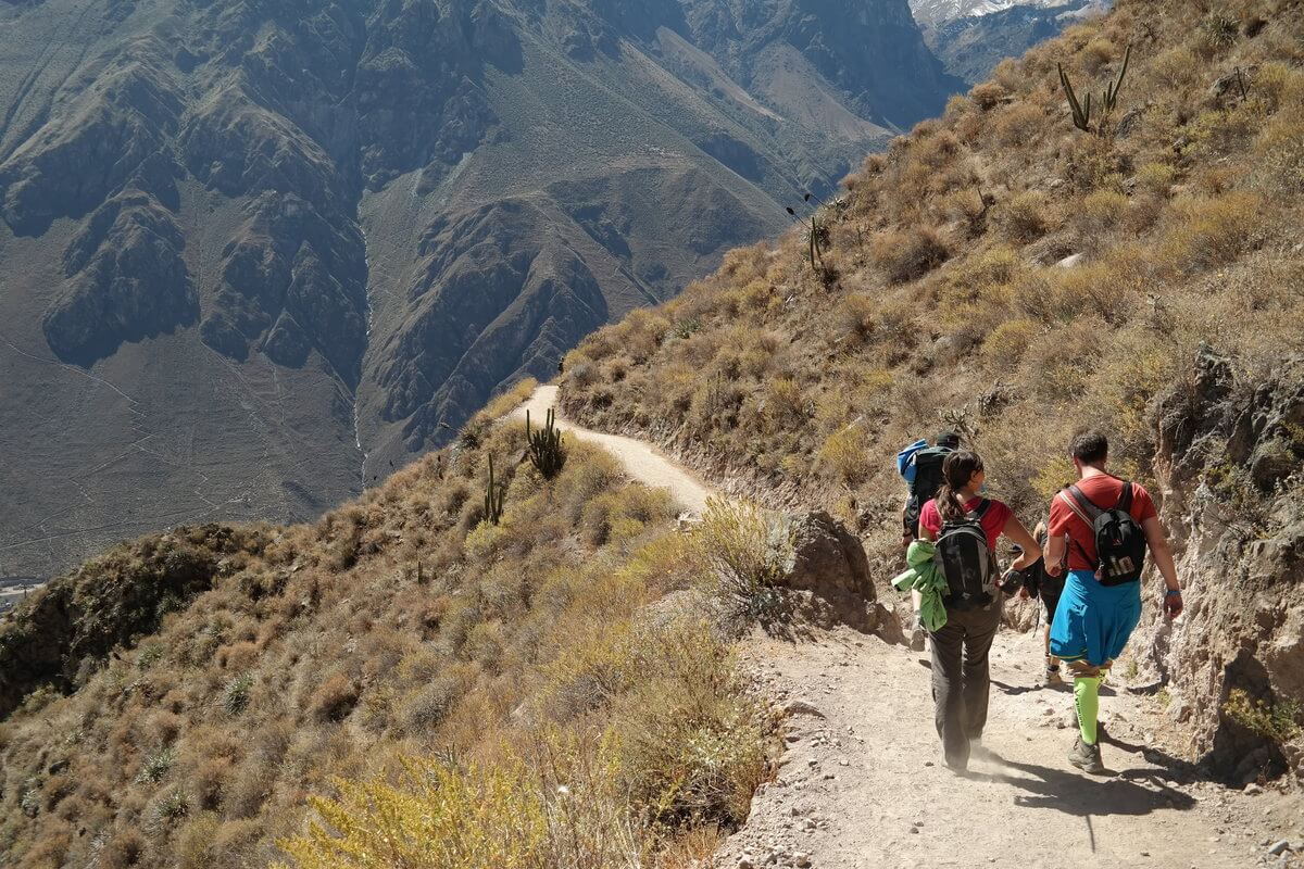 Colca Canyon first day treck