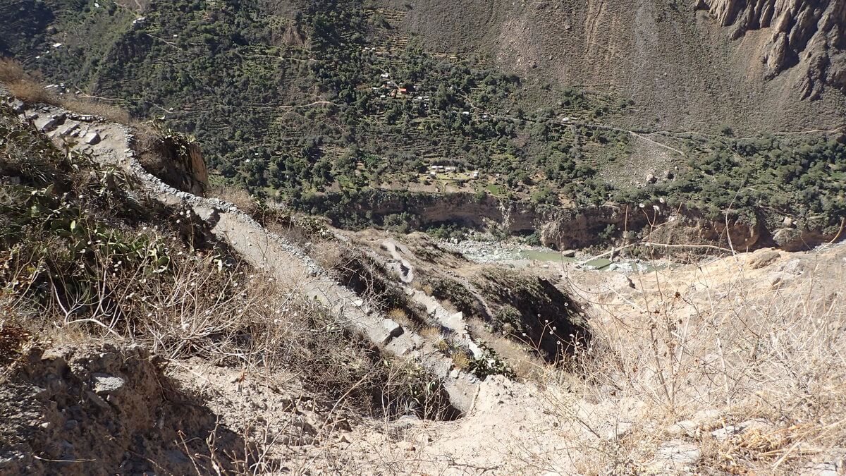 Colca Canyon first day treck