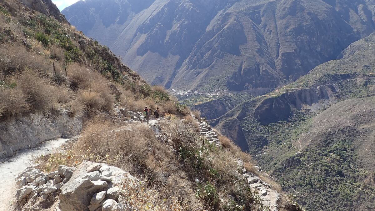 Colca Canyon first day treck