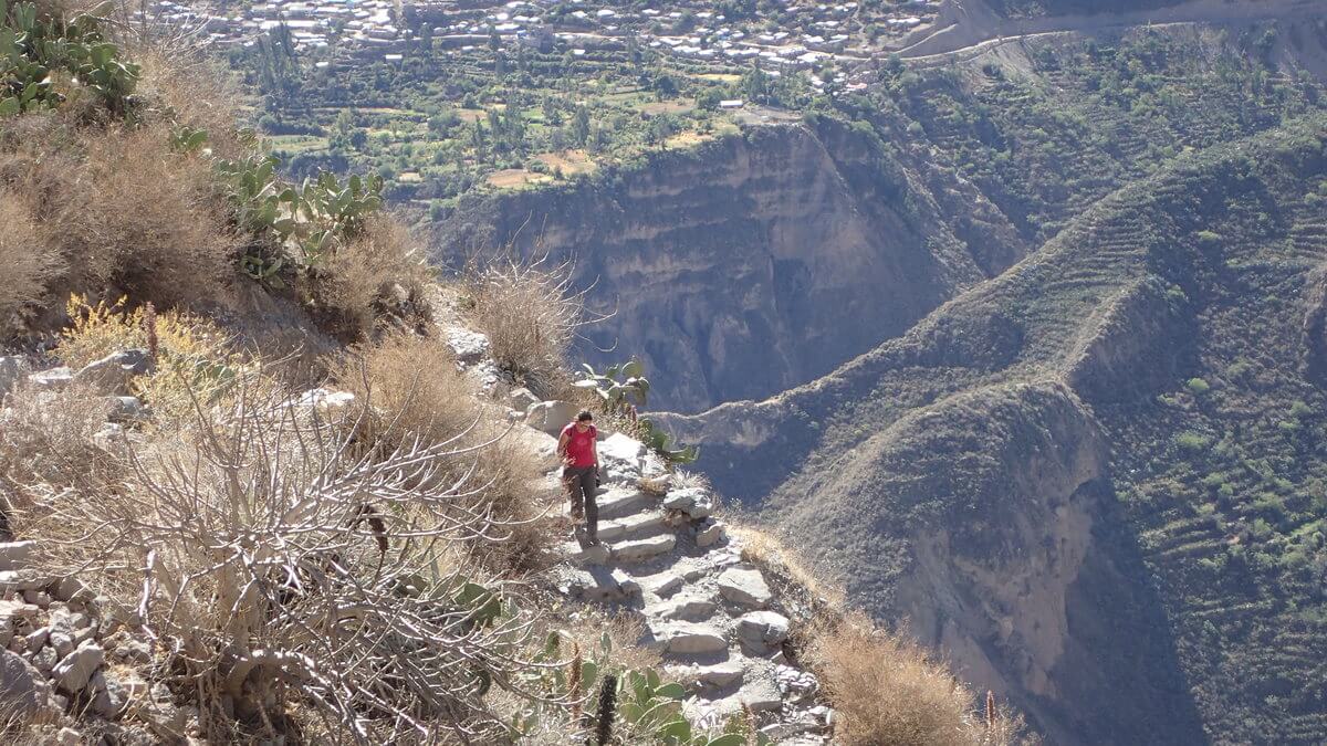 Colca Canyon first day treck