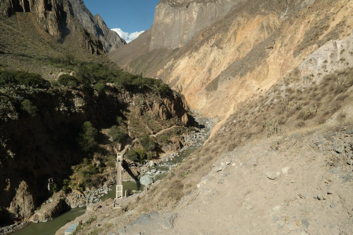 Colca Canyon first day treck