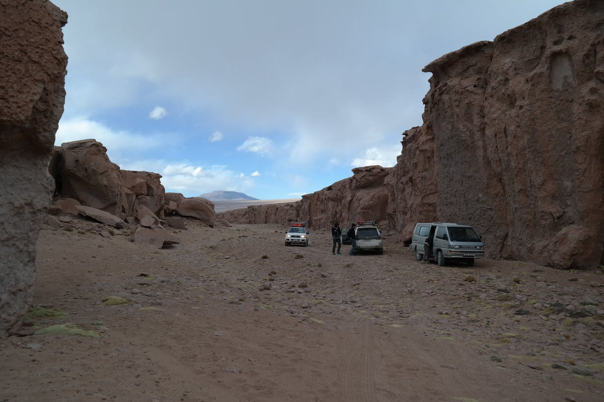 At Laguna Colorada