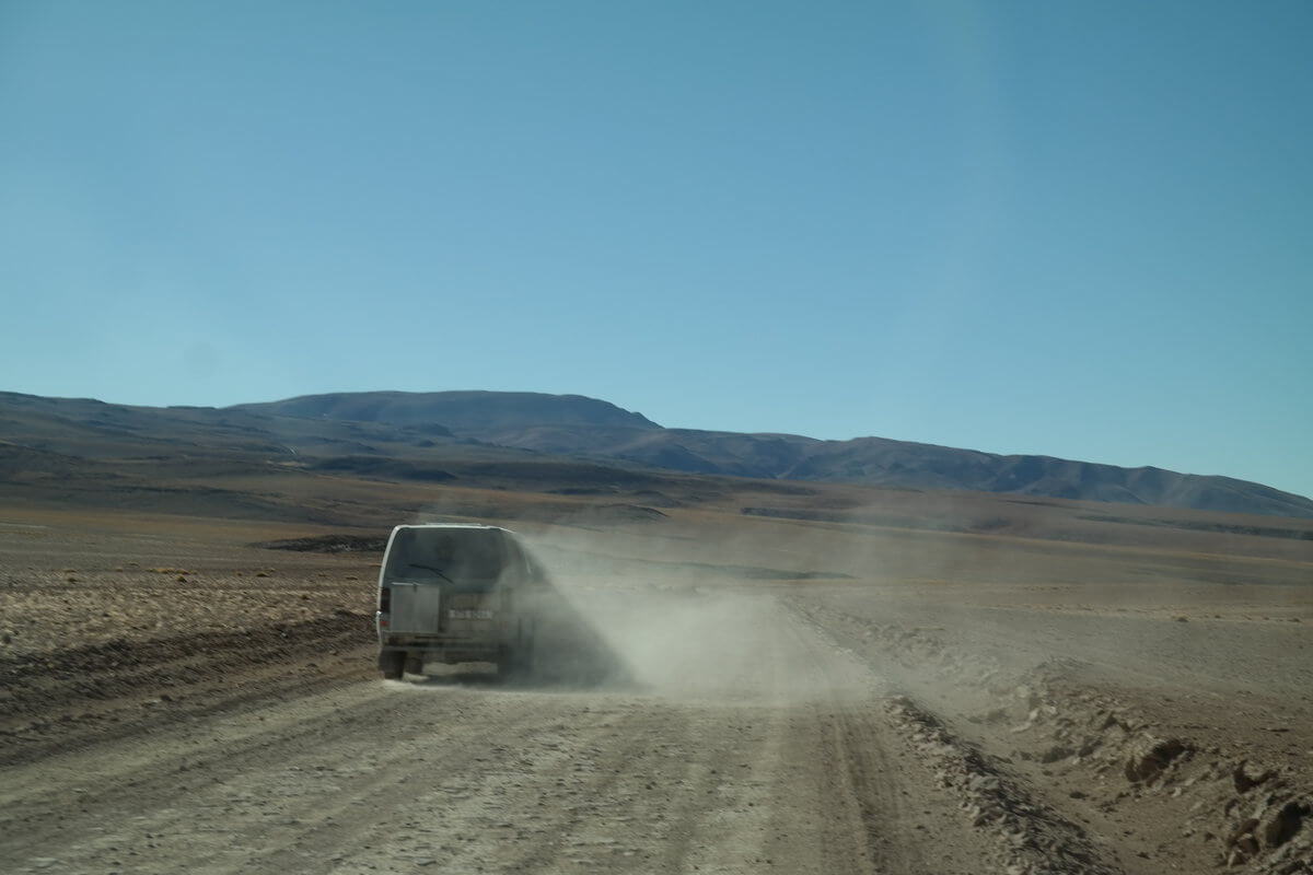 At Laguna Colorada