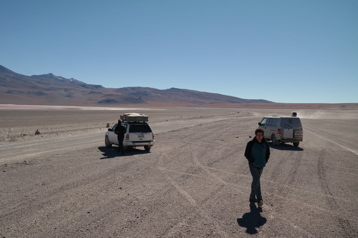 At Laguna Colorada