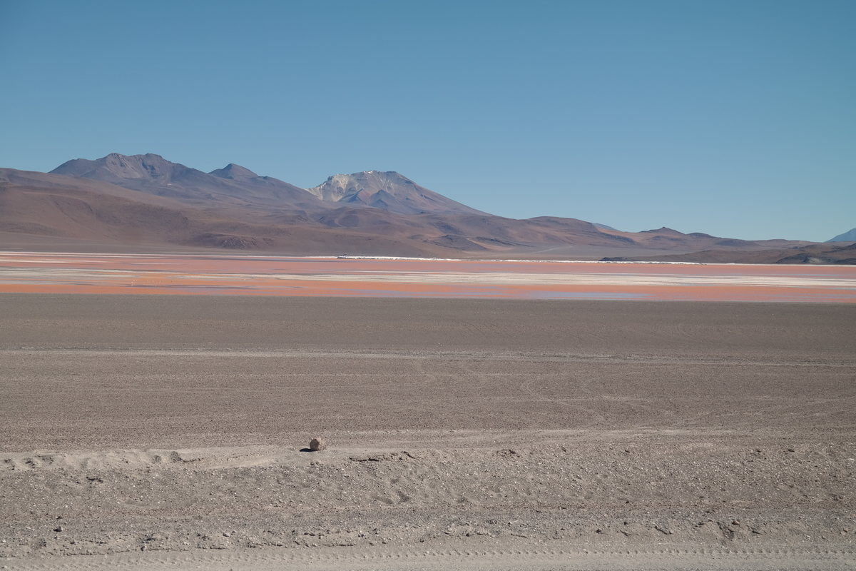 At Laguna Colorada