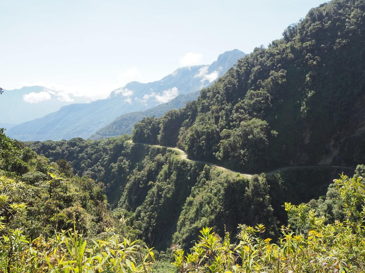 Death Road by bike