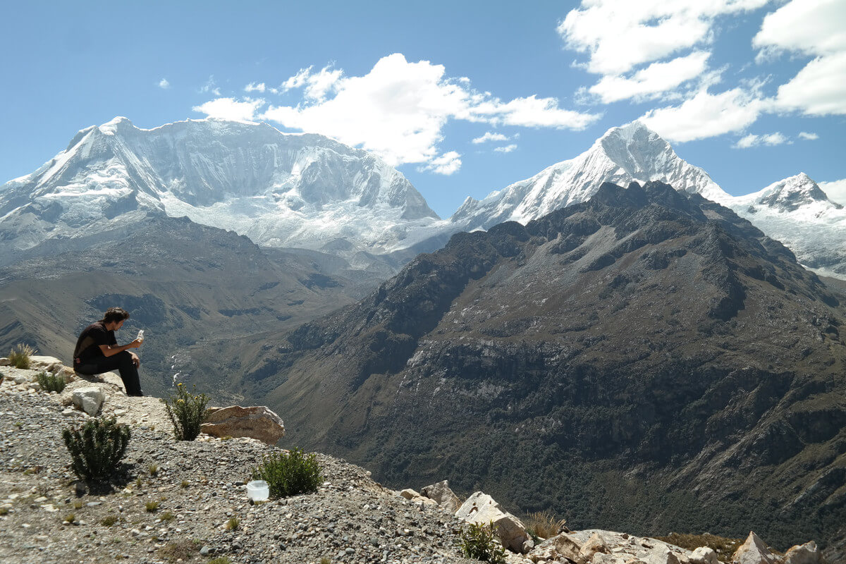 drive through Cordillera Blanca