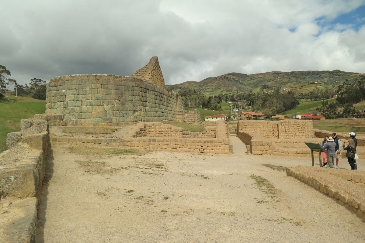 Ingapirca Inka-Canari ruins Ecuador