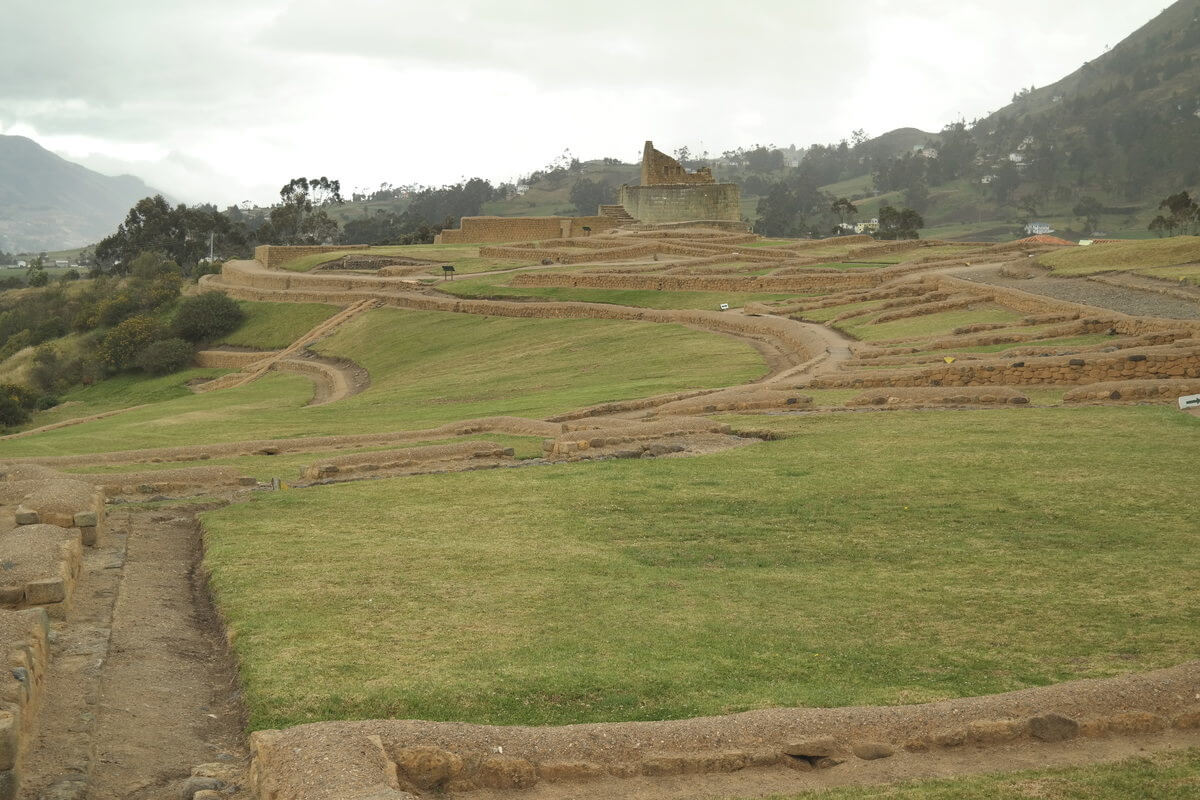 Ingapirca Inka-Canari ruins Ecuador