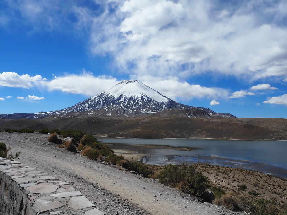 Volcano in Lauca Nationalpark