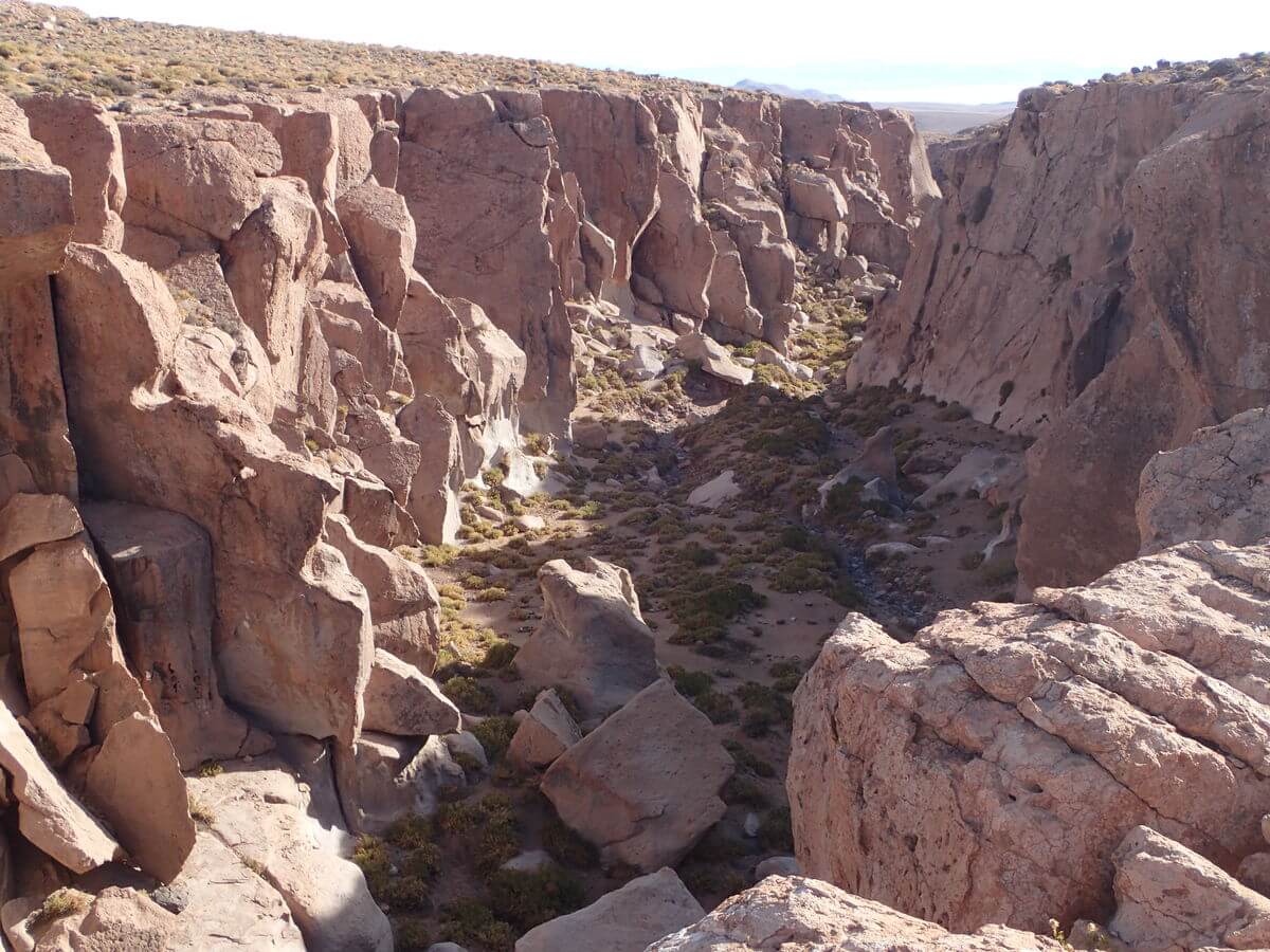 Wildcamp near Socaire Canyon