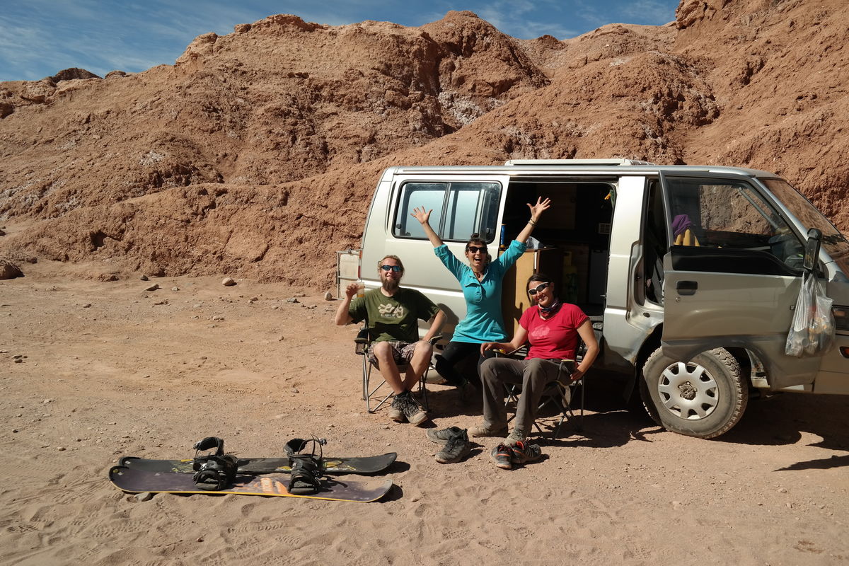 Valle de la muerte sandboarding