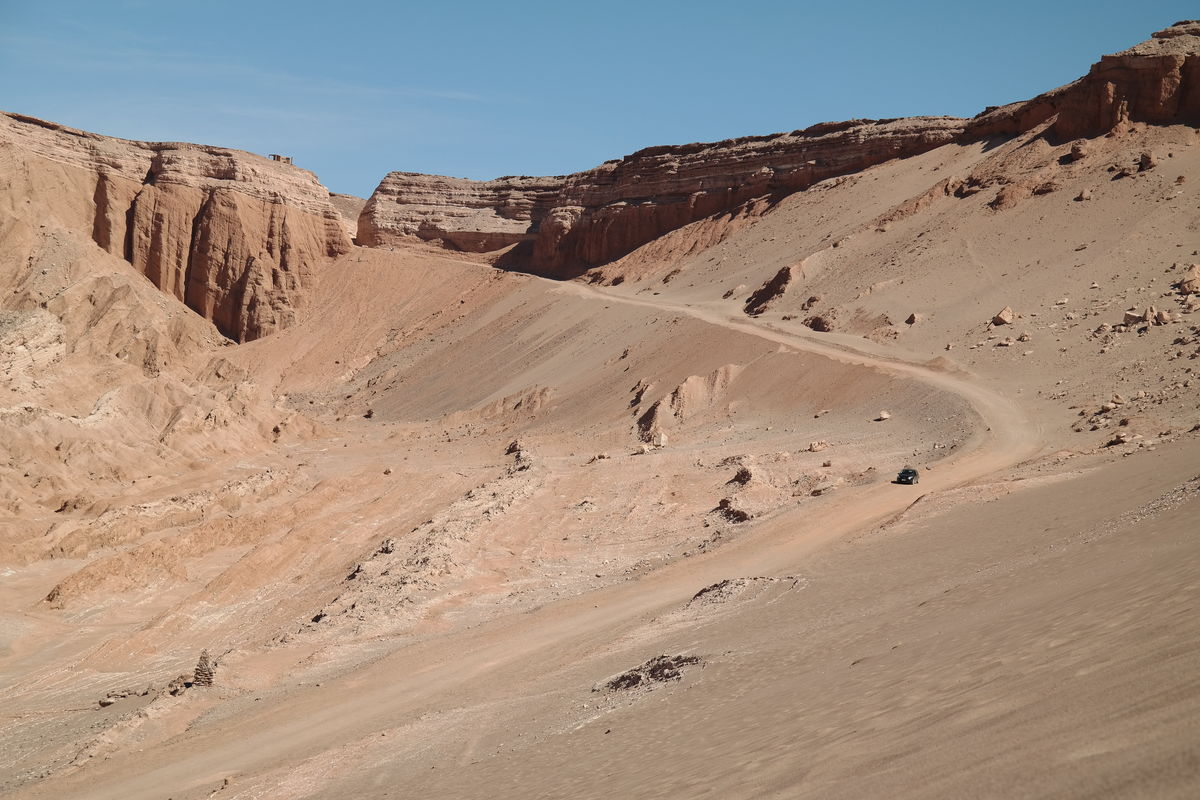 Valle de la muerte sandboarding