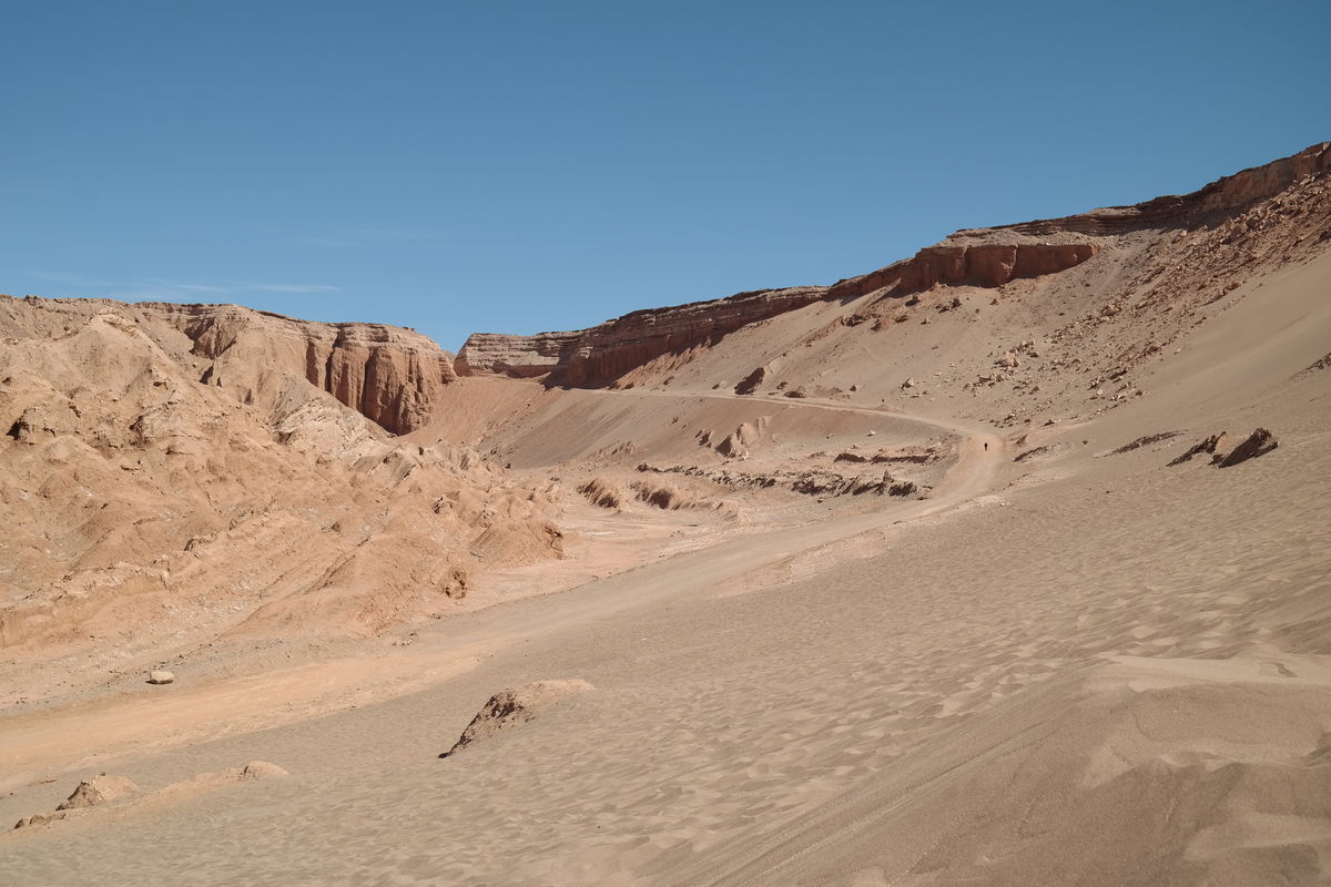 Valle de la muerte sandboarding