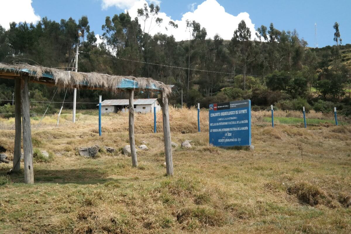 Weg nach Nazca - Saywite ruins