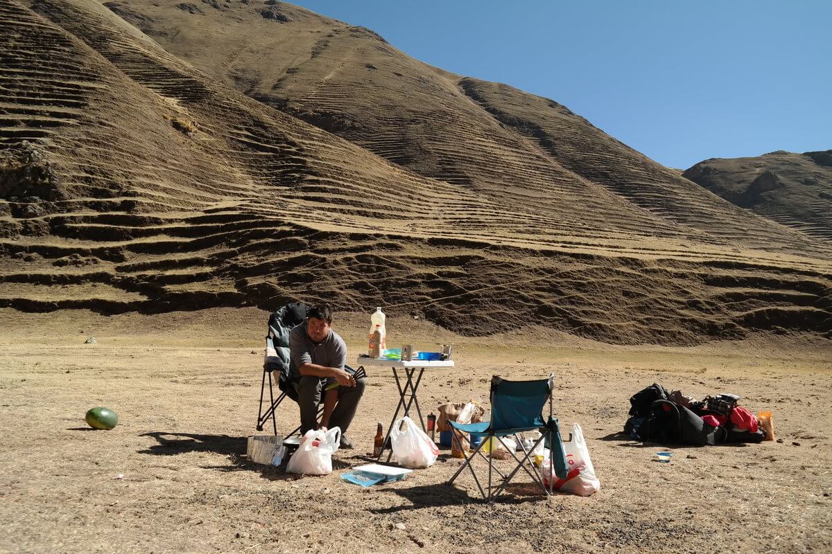 Rainbow Mountains pancake breakast