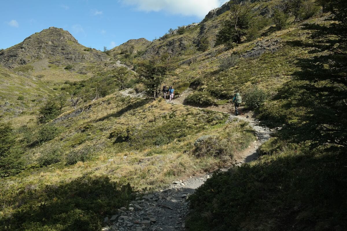 Zweiter Tag W-Wanderung bis Camp Frances