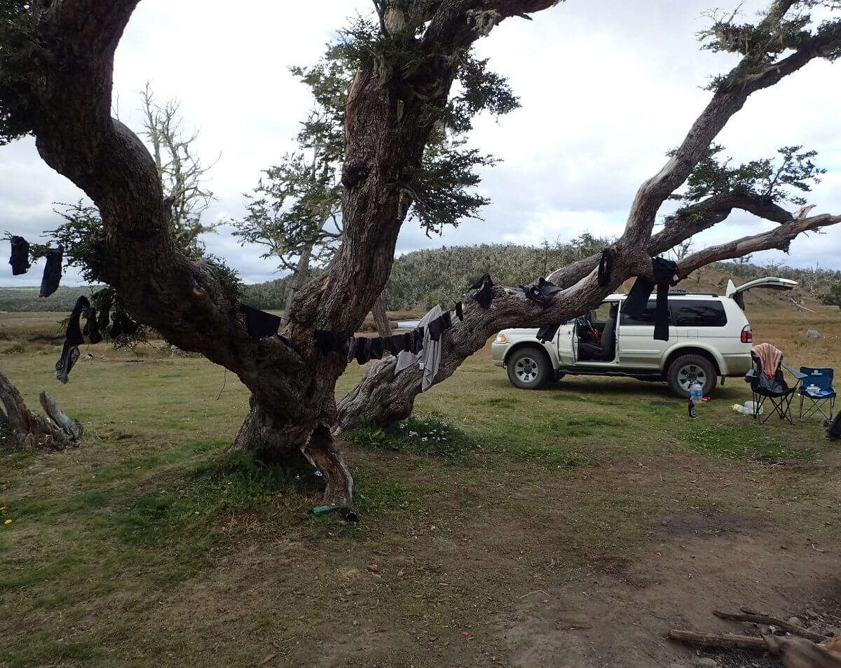 Bushcamp by Rio Grande