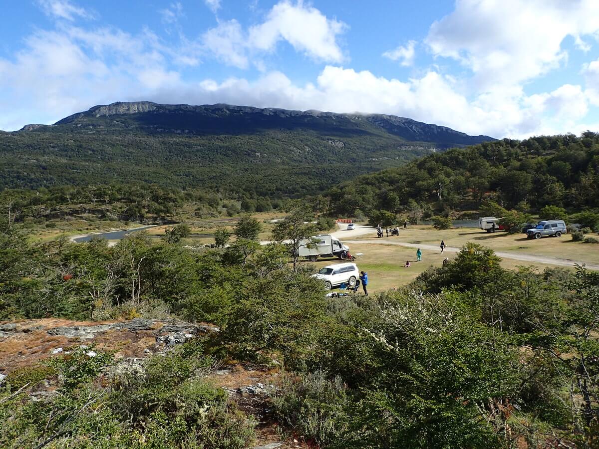 Tierra del Fuego Nationalpark - campsite